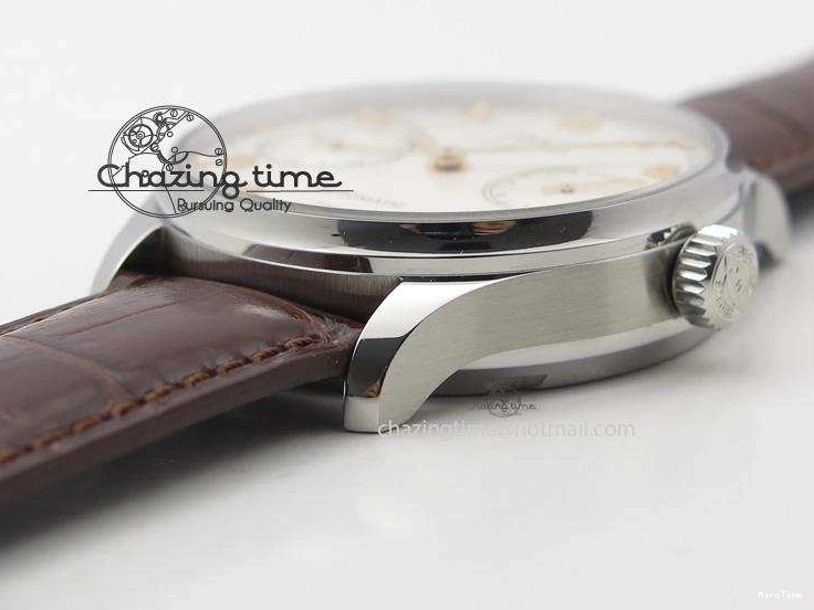 MIROTIME 0706 MoistureWicking Portuguese Real PR IW500704 ZF 1:1 Best Edition On Brown Leather Strap A52010 V 7311